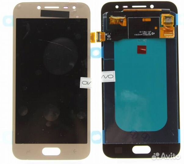 Дисплей для Samsung J2 (2018) (J250F) золото oled