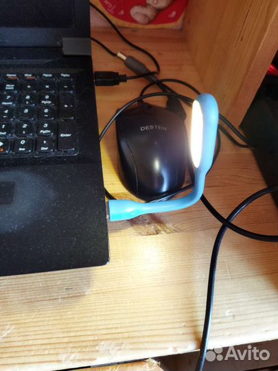 Компьютерная лампа, фонарик для компьютера