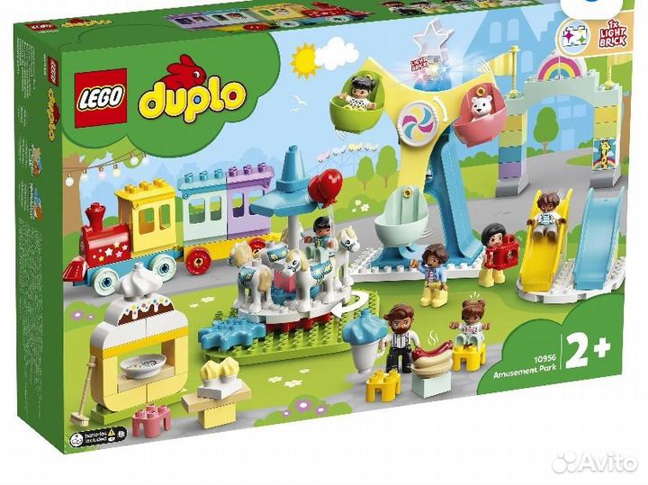 Новый большой парк развлечений lego duplo 10956