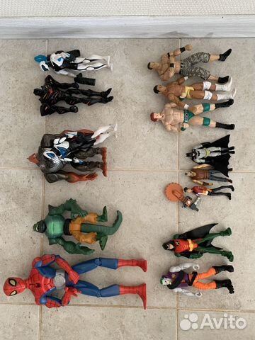 Фигурки hasbro, mattel, ben10 и другие
