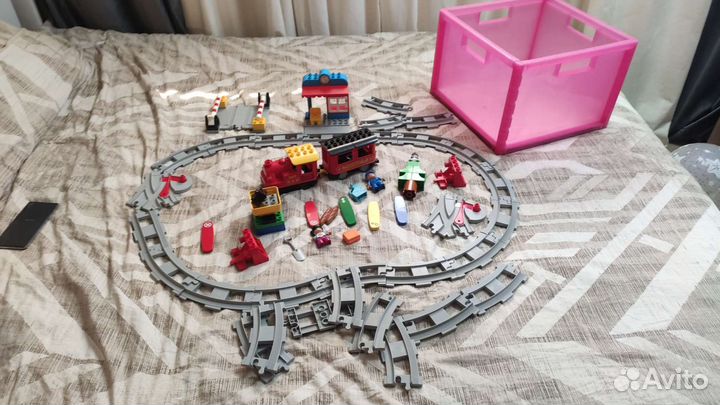 Lego Duplo поезд 10874 и 10882