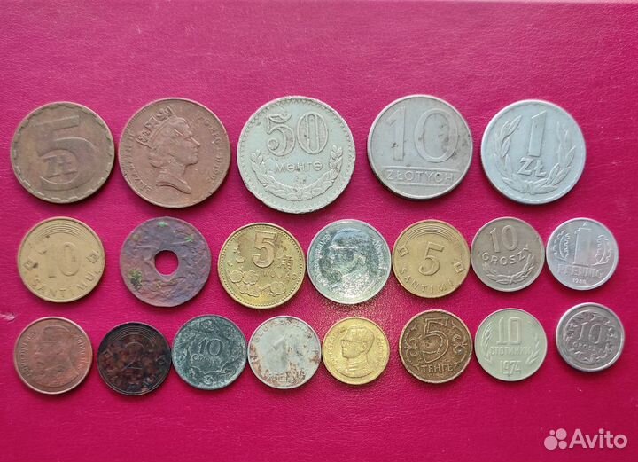 Монеты, иностранные, империя, СССР