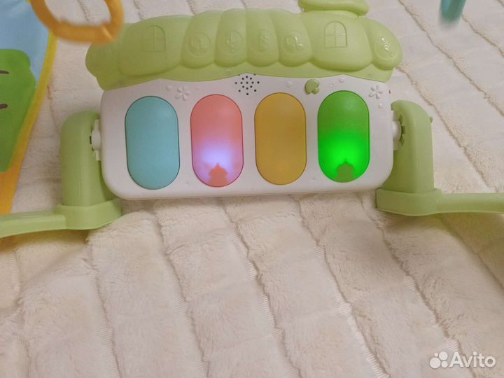 Развивающий коврик музыкальный