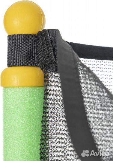 Батут Sundays Acrobat-D140 (с сеткой, зеленый)