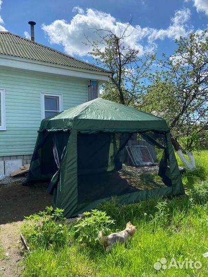 Беседка на рыбалку дачу