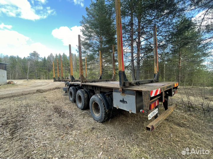 Полуприцеп лесовоз (сортиментовоз) МАЗ МАЗ-998640, 2012