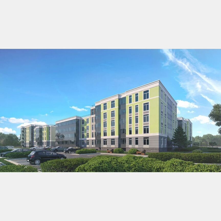 1-к. квартира, 36,5 м², 1/4 эт.