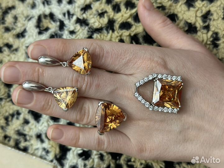 Серебрянный комплект