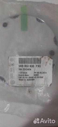 Эмблема WV tiguan