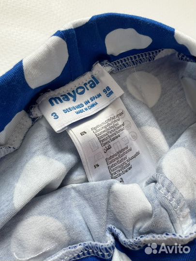 Комплект летний Mayoral для девочки 98-128