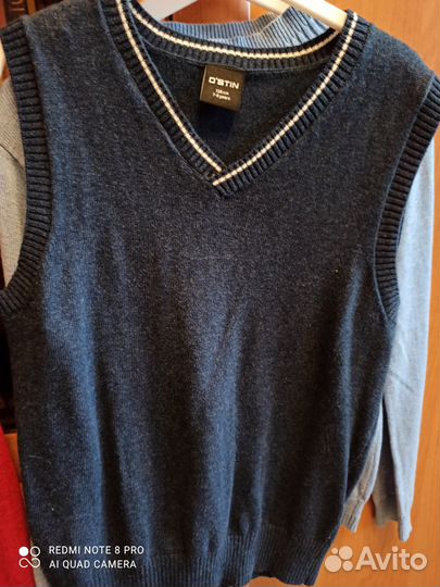 Жилет школьный трикотаж