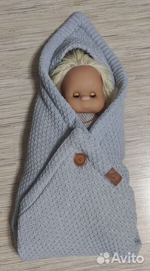 Конверт плед на выписку loom