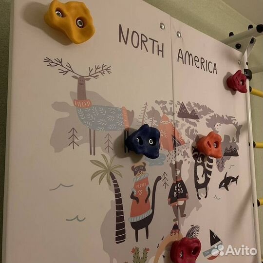 Шведская стенка + Скалодром Доставка + Монтаж