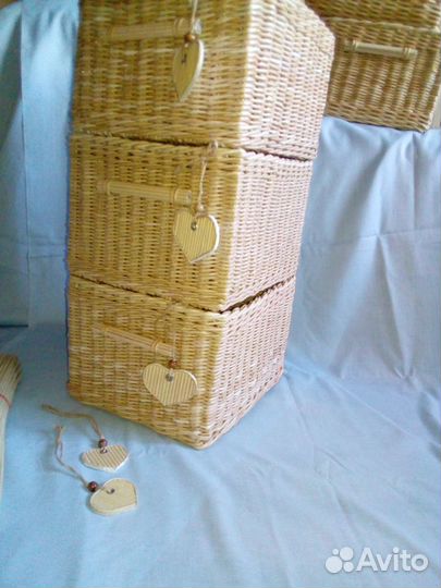 Ящики плетеные