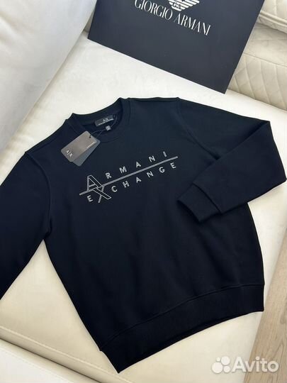 Свитшот мужской новый с биркой S Armani Exchange