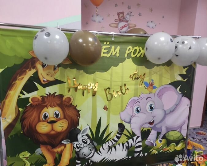 Банер на день рождения фотозона