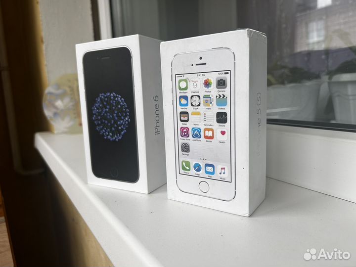 Коробка iPhone 6, iPhone 5s
