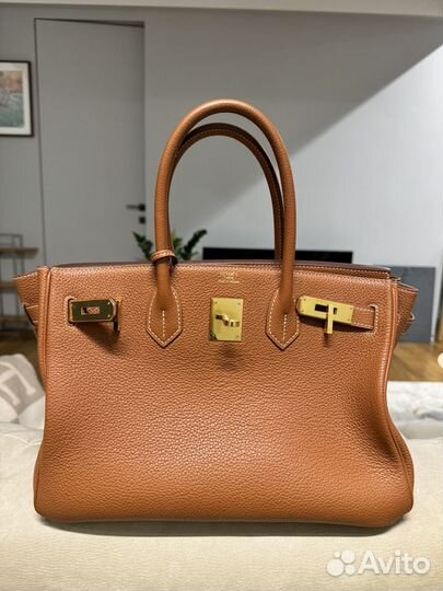 Сумка Hermes Birkin 30 ручная работа
