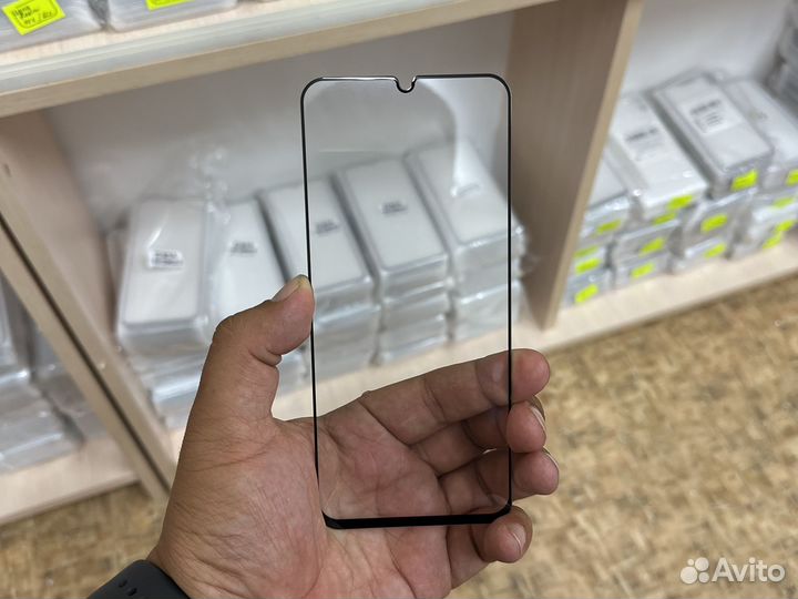 Защитное стекло на samsung A70