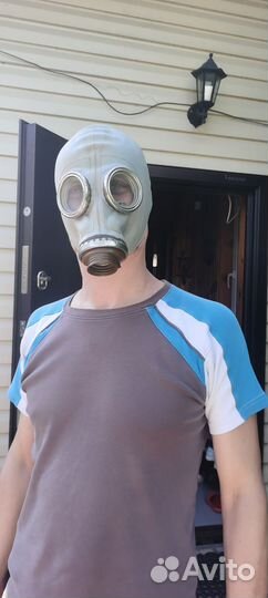 Противогазы СССР, военные: сумка,кепка,фляга