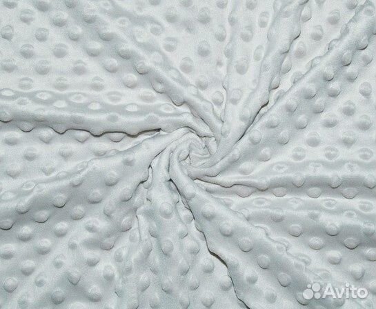 Ткань плюш минки