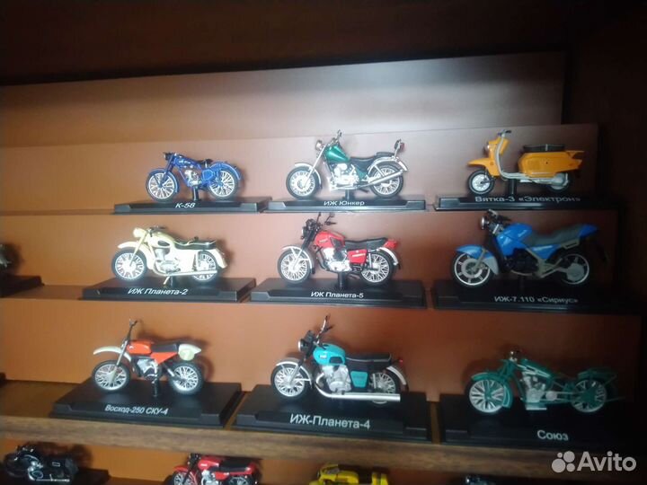 Коллекция мотоциклов 1:24