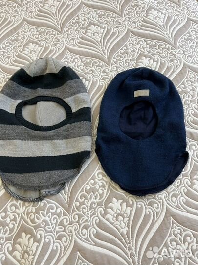 Шапка шлем для мальчика 48 50