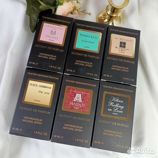Парфюмерия тестеры 60 мл