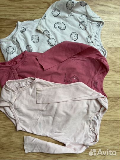 Одежда для девочки 68 74 пакетом