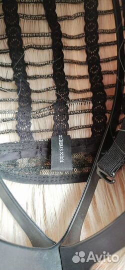 Парик каре блонд с челкой искусственный