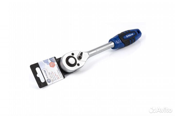 Трещеточноя рукоятка 1/2, 250мм, 72зуба