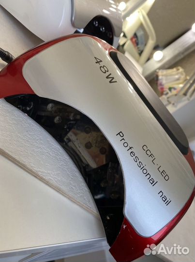 Лампа для гель лака 48w ccfl+led 2 штуки