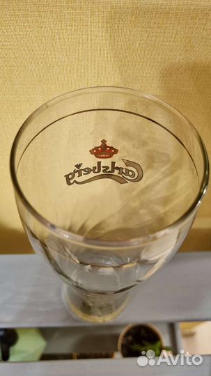 Пивной бокал Carlsberg из 90-х