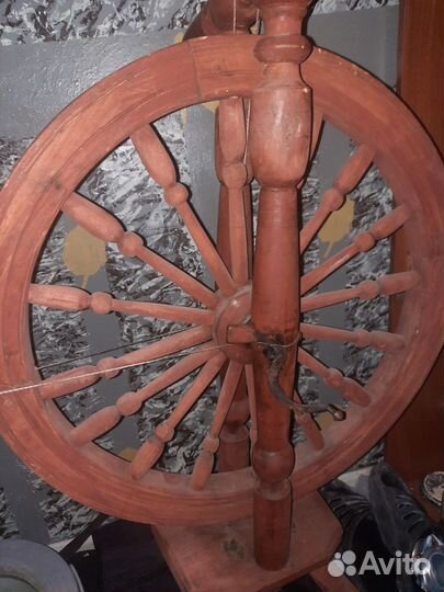 Прялка деревянная старинная