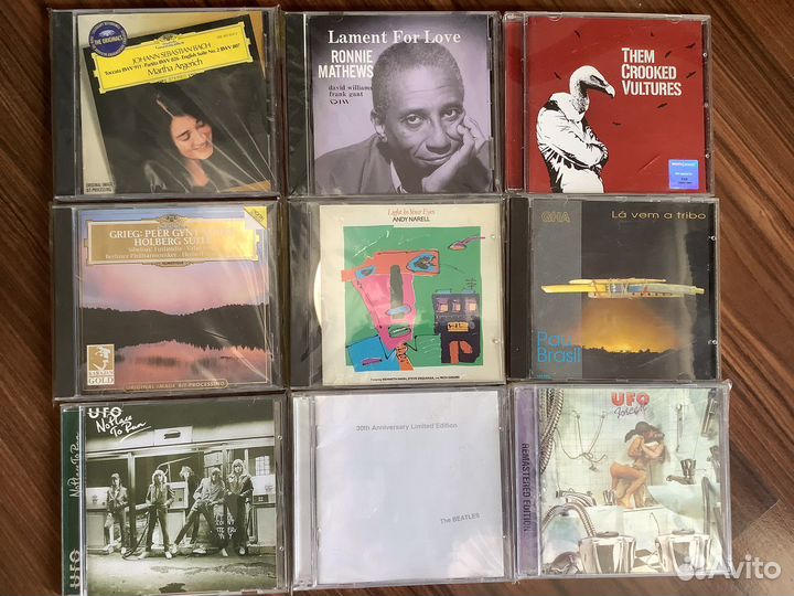 CD оригинал(рок, джаз)