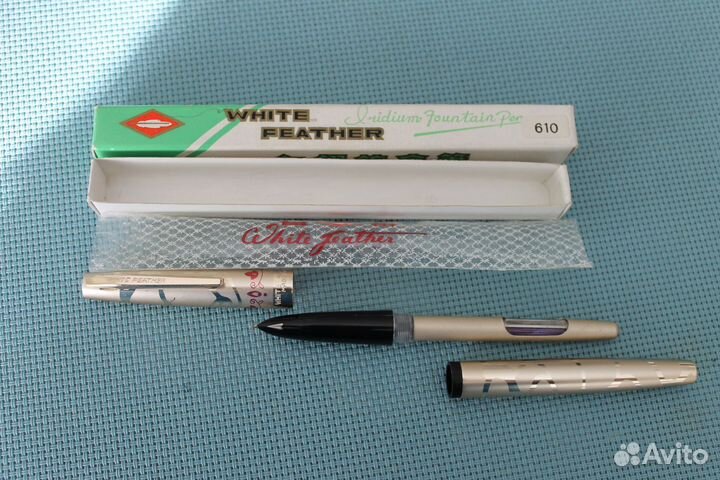Перьевая ручка White feather. Китай