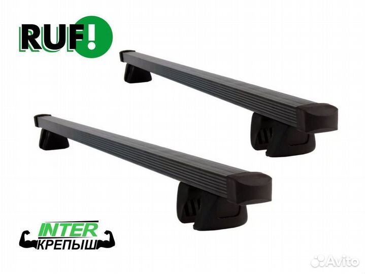 Багажник на рейлинги Land Rover inter Крепыш Квадр
