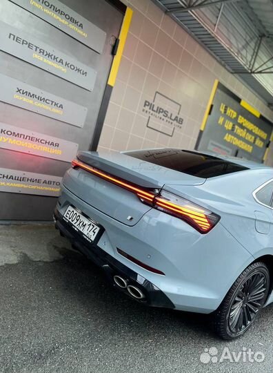 Оклейка антигравийной пленкой