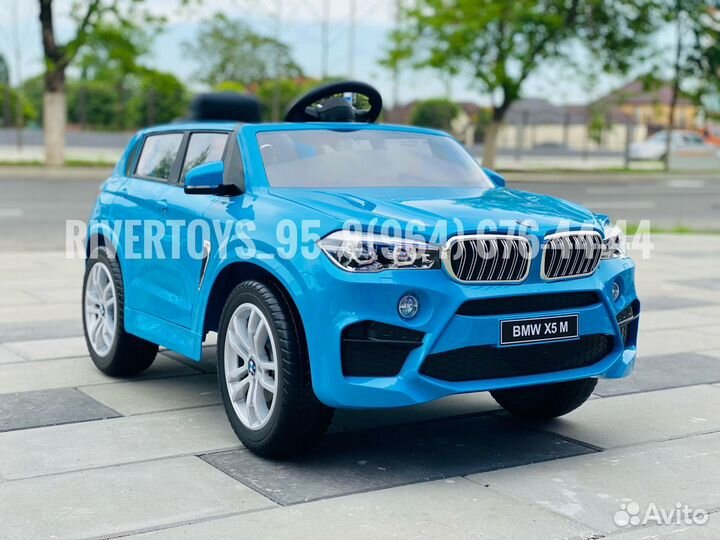 Электромобиль, детские машинки BMW X5M детский