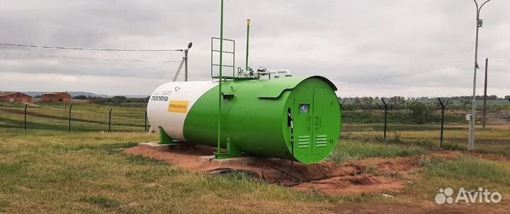 Контейнерная АЗС для нужд предприятия