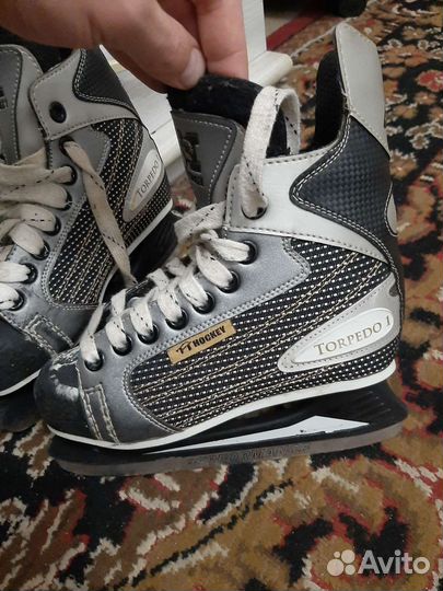 Коньки хоккейные 34 размер