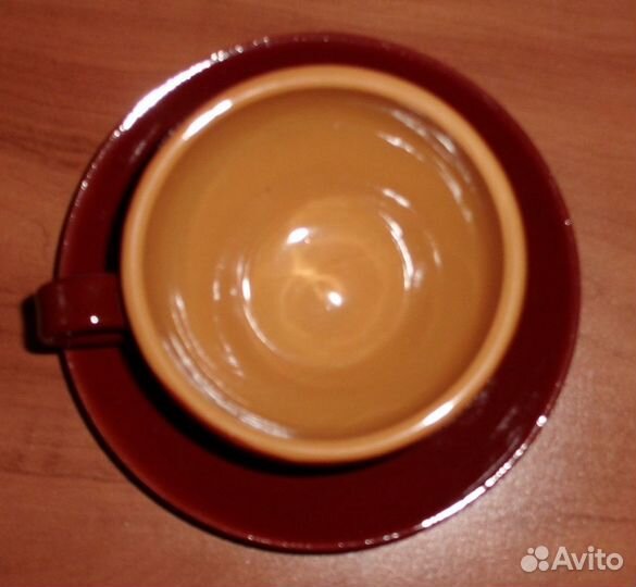 Чашка с блюдцем (чайная пара) керамика