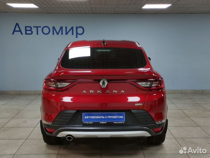 Renault Arkana 1.3 CVT, 2021, 42 682 км