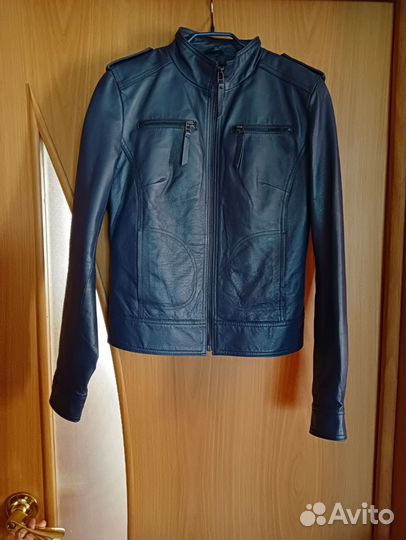 Кожаная куртка befree на девочку 158