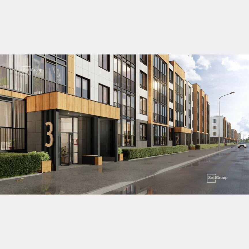 Квартира-студия, 24,9 м², 3/4 эт.