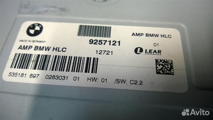 Усилитель акустической системы BMW X3 F25