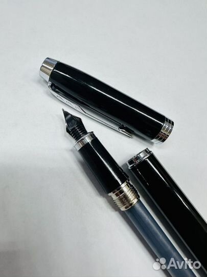 Перьевая ручка Parker IM Core Black Chrome CT F