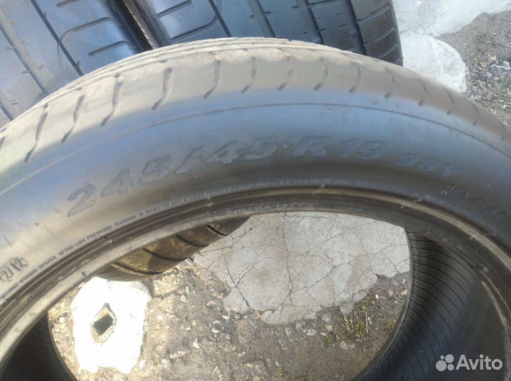 Pirelli P Zero 245/45 R19 и 275/40 R19 101Y