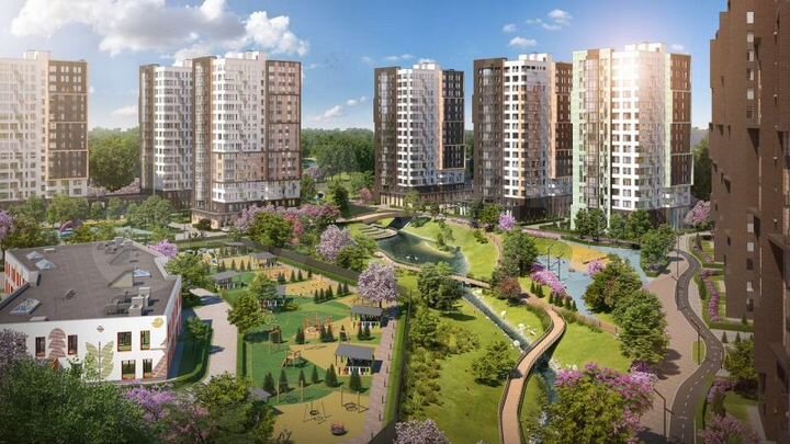 3-к. квартира, 73,4 м², 6/15 эт.