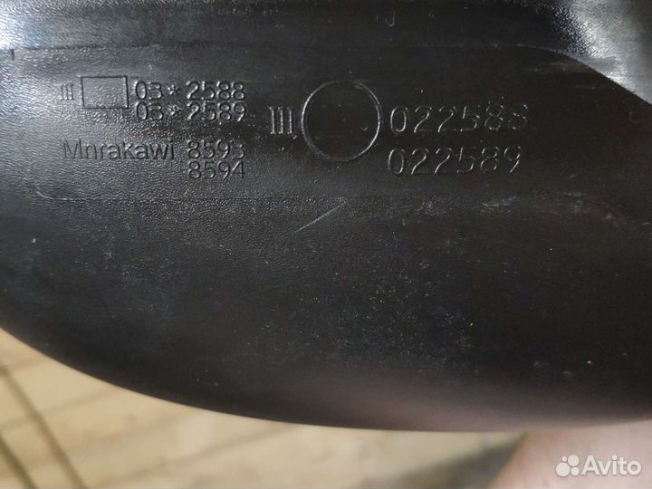 Зеркало Mitsubishi Outlander 2007-2009 2 XL, левое